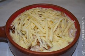 жульен с лисичками рецепт