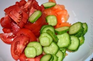 салат с оливковой пастой