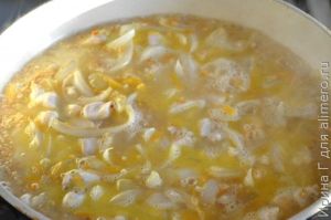 булгур с курицей и овощами
