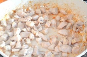 булгур с курицей и овощами