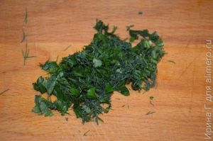 макароны с творогом и зеленью