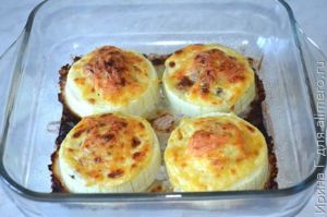 котлетки в кольцах кабачка