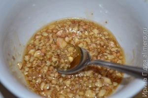 запеченные яблоки с медом и орехами