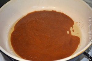посыпушка с карамелизованной грушей