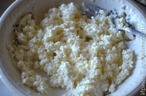 творог с огурцом и зеленью