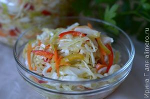 маринованная быстрая капуста
