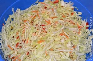 маринованная быстрая капуста