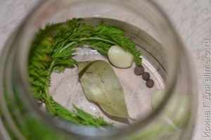 помидоры, маринованные с морковной ботвой