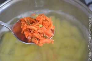 картофельный суп с яйцом