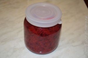 хранение клюквы