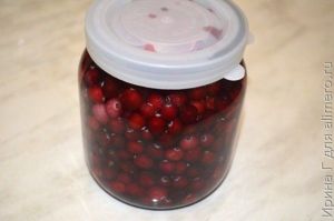 хранение клюквы