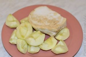 салат из сельдерея с яблоком и сыром