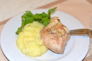 куриное филе в фольге с соевым соусом и медом