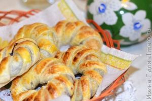 слойки с черникой рецепт