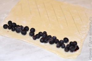 слойки с черникой рецепт