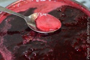 клюквенный конфитюр