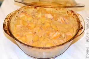 овощное рагу с куриным филе