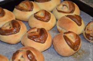 шоколадные плюшки