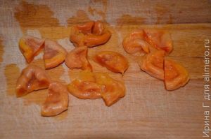 творожные шарики с курагой