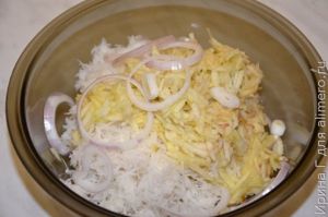 салат из черной редьки с яблоком