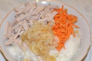 салат из черной редьки с мясом
