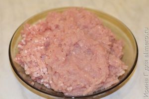 котлеты из курицы и свинины рецепт