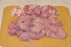 котлеты из курицы и свинины рецепт