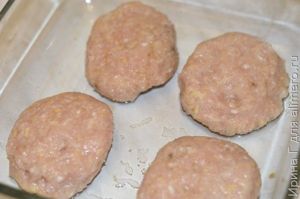 котлеты из курицы и свинины рецепт