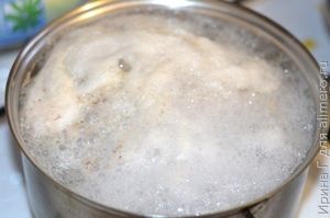 прозрачный куриный бульон