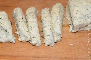 творожные булочки с укропом