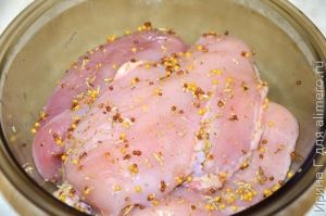 куриный рулет в духовке