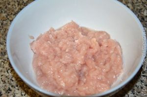 запеченный картофель с куриным фаршем и сыром
