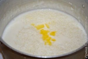 рисовая каша на молоке