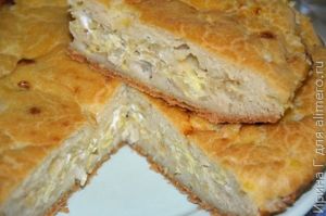 пирог с капустой