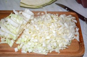 пирог с капустой