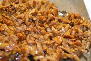горбуша запеченная с грибами и сыром