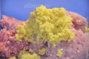 мясные зразы с овощами