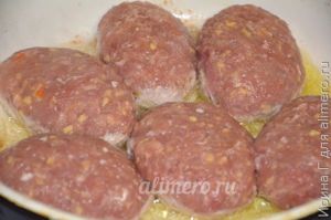 мясные зразы с овощами