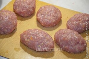 мясные зразы с овощами