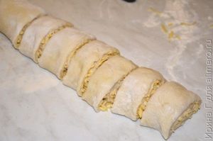 сырные булочки с кунжутом
