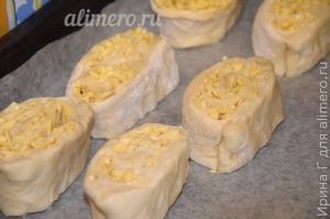 сырные булочки с кунжутом