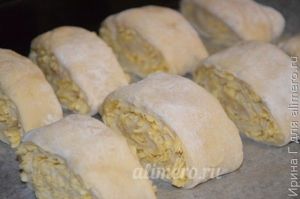 сырные булочки с кунжутом