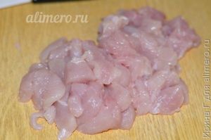 курица с болгарским перцем