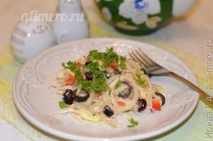 салат из капусты рецепт