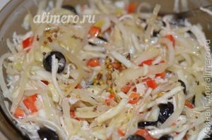 салат из капусты рецепт