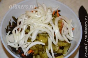 салат из морской капусты с корейской морковью
