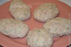 котлеты из свинины и курицы