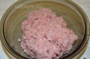 котлеты из свинины и курицы