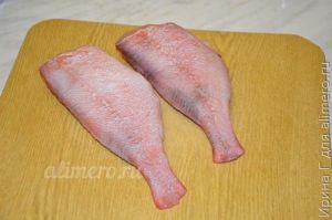 морской окунь жареный