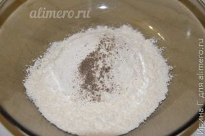 морской окунь жареный